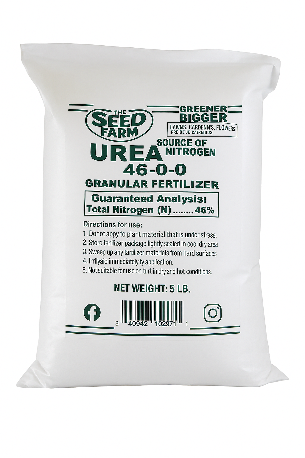 Urea Fertiliser - 50Kg